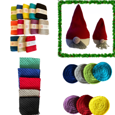 Hjemmehæklede varer