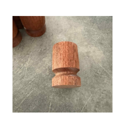 ggebger st i mahogni eller eg  4 stk, hnddrejet og olieret