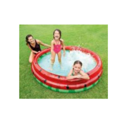 Badebassin vandmelon. 581 ltr. Str. 168x38cm. Mrk: Intex