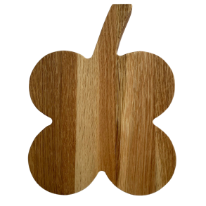 Bordskner i massiv eg. Str. ca 20x15x2cm