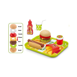 Legemad st. Lav selv burger og hotdog. Fra 3+