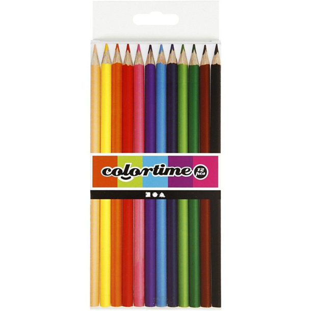 Colortime farveblyanter 12 stk