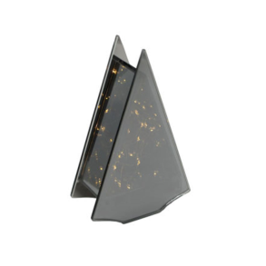 Evighedsstage. Trekantet. Str. 11x15x4,8 cm. Led lys