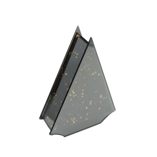 Evighedsstage trekantet 19x5,8x25 cm. Ledlys