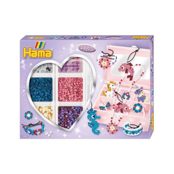 Hama Midi Aktivitets�ske �ben Lilla � 2400 perler