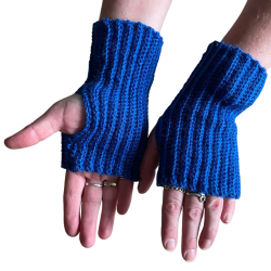 Hklede pulsvarmere-hndledsvarmere. 100% akryl