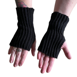 Hklede pulsvarmere-hndledsvarmere. 100% akryl