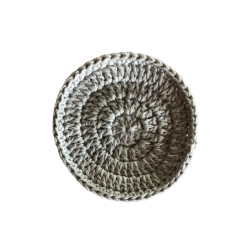 Hklede vatrondeller-makeuprondeller. Str.ca 7 cm. 100% bomuld