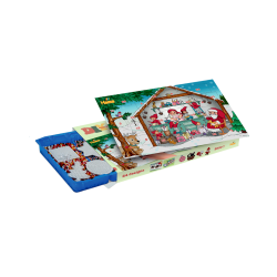 Julekalender med Hama perler. 24 lger og 24 motiver. Fra 5 r+