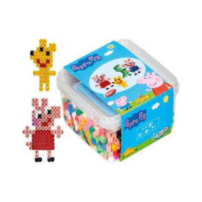Hama Maxi perler. Gurli Gris st. Ca 900 perler og stiftplade. Fra 3+