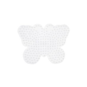 Hama midi perleplade, stiftplade. Sommerfugl. Str. ca 8x10 cm