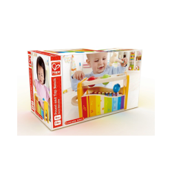 Hammerbnk og xylofon i tr. Hape. Fra 12 mdr +