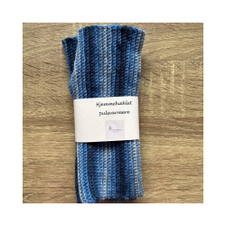 Hklede pulsvarmere-hndledsvarmere i uldblanding.