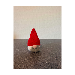 S�d hjemmeh�klet genert hue nisse. Ca 15 cm h�j.