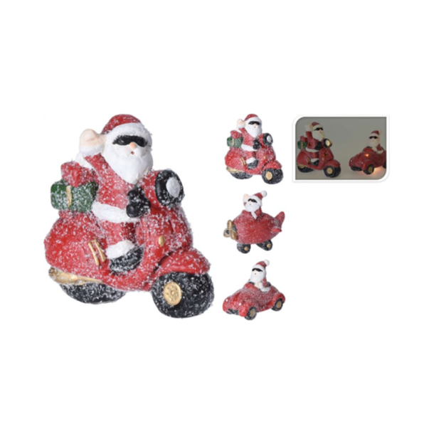 Julemandsfigur keramik 3 forskellige slags. Pris er pr stk.