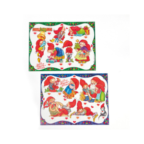 Pobra Kravlenisser i Ark  2 x 30x40 cm  Ikke udstandsede