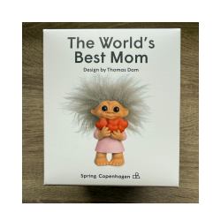 Lykketrold. Verdens bedste mor. H = 9 cm