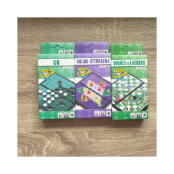 Magnetiske spil i rejsestrrelse. 13x13 cm