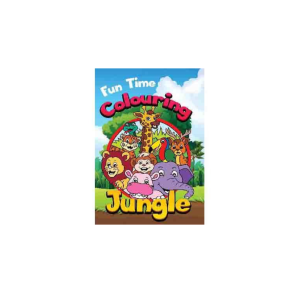 Malebog med jungledyr. Str. A4. 16 sider.