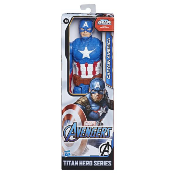 Marvel Avengers Titan Hero Captain America. 30 cm. Fra 4+