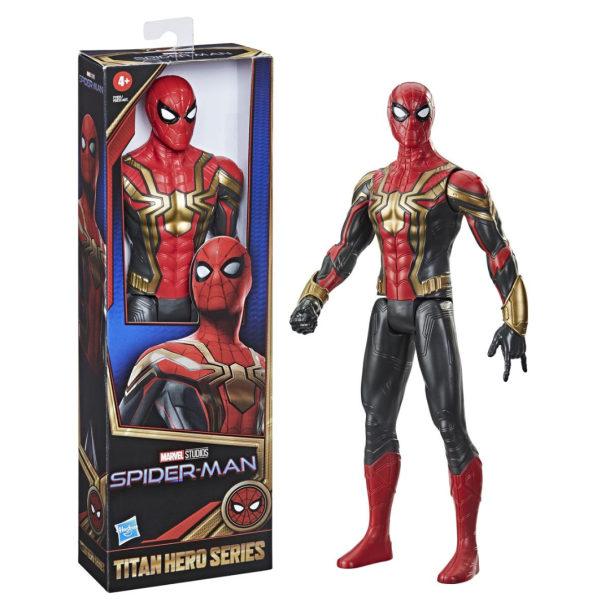 Marvel Avengers Spider-Man Titan Hero Figure Iron Spider Integration Suit Spider-Man