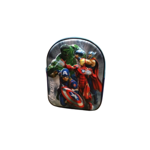 Marvel Avengers rygsk til brn. 3D front. Str. ca 32x26x9 cm.