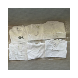 Pippi bodystocking med lange rmer. Hvid.