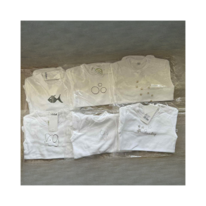 Pippi bodystocking med lange rmer. Hvid.