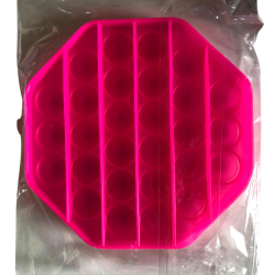 Pop it fidget legetj. Ottekantet. Str. ca 12 cm