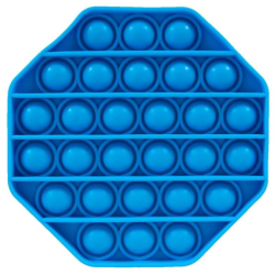 Pop it fidget legetj. Ottekantet. Str. ca 12 cm