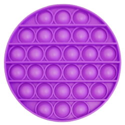 Pop it fidget legetj. Rund. Str. ca 13 cm