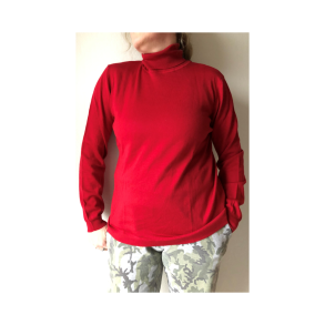 Sweatshirt/Pullover rd m/hj hals. Mrk: Delmod. Str. 46