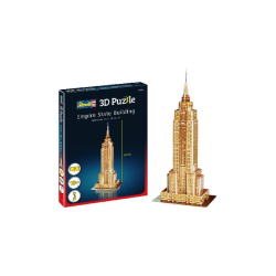 Puslespil. 3D. Model: Empire State Building. 24 dele.