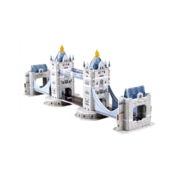 Puslespil. 3D. Model: Tower Bridge