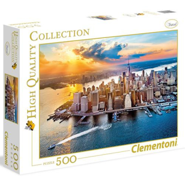 Puslespil New York. 500 brikker. High Quality Collection. Fra Clementoni