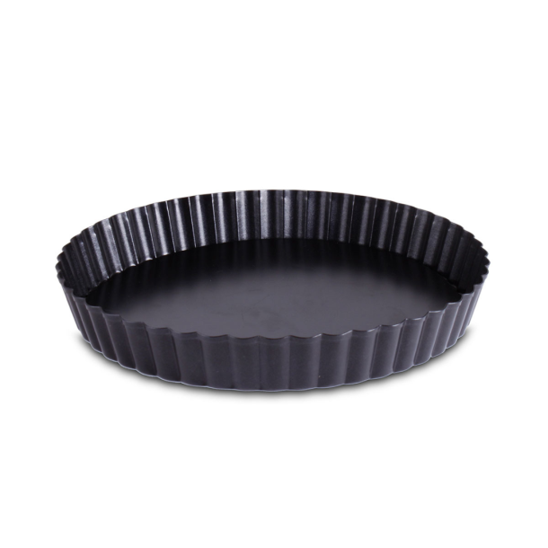 Royal trteform. Fast bund. Sort. 28x3,5 cm. Non-stick belgning