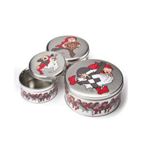 Kagedsest. Med Bramming nisser. St a 3 stk. 14/17/20 cm 