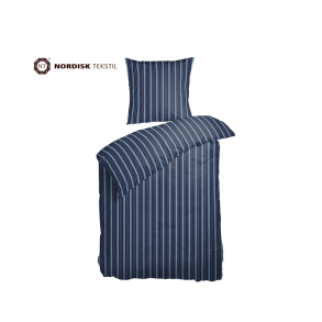 Sengetj. Model Rex Blue. 140 x 200 cm. Nordisk tekstil.