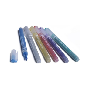 Sten tusch med glimmer. Pk a 6 stk.