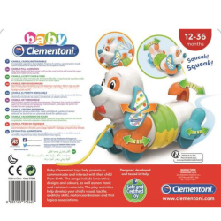 Trk hund. Charlie, The pull along dog. Fra 12-36 mdr. Fra Clementoni.