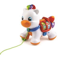 Trk hest. Pull along baby pony. Fra 6-36 mdr. Fra Clementoni