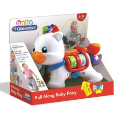 Trk hest. Pull along baby pony. Fra 6-36 mdr. Fra Clementoni