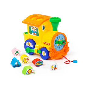 POLESIE Puttekasse Tog m. Klodser 22x14,8x18 cm